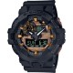 Christies Jewellery - GA700RC-1A G-Shock Analog-Digital Watch Auckland NZ GA700RC-1A G-Shock Analog-Digital Watch - Rugged Design with Brown and Black Color Scheme