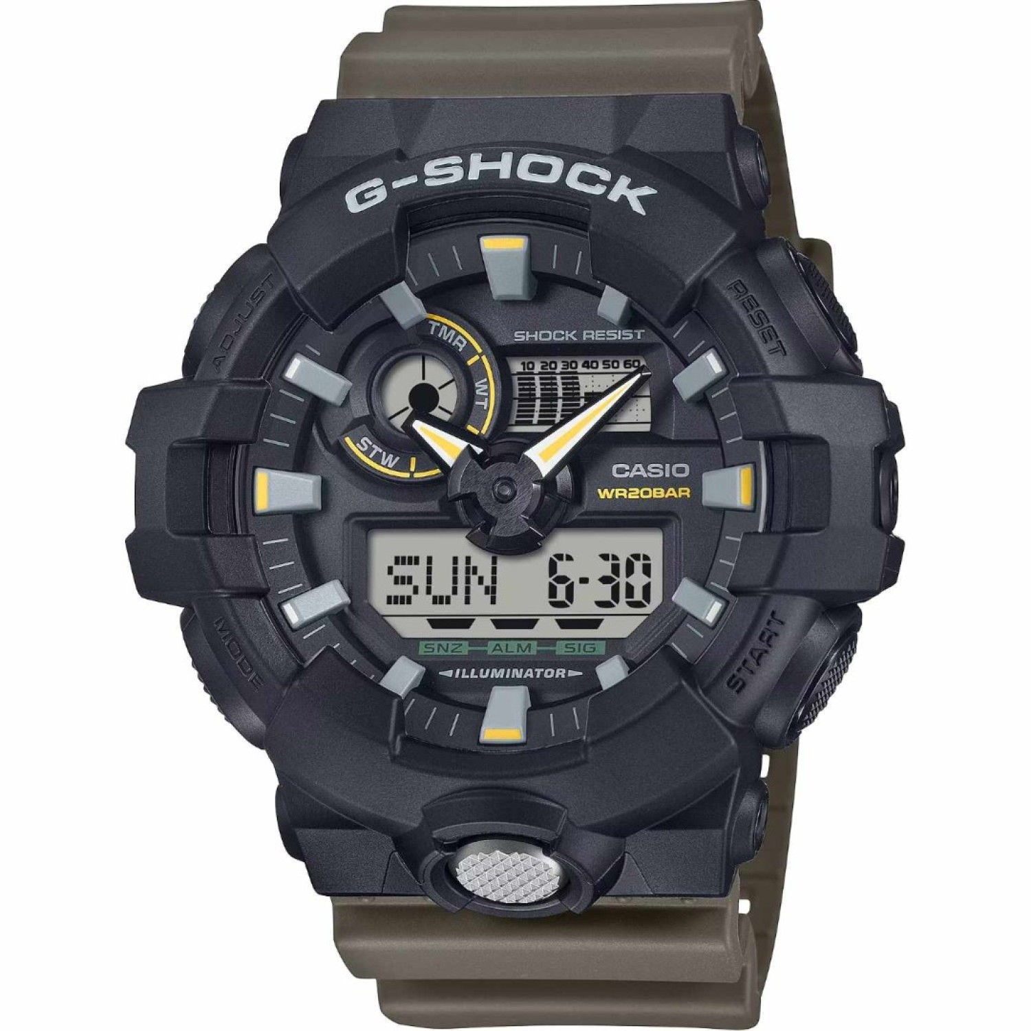 GA710TU-1A3 G-Shock Analog-Digital Watch – G-Shock GA710TU-1A3 G-Shock Analog-Digital Watch by G-Shock