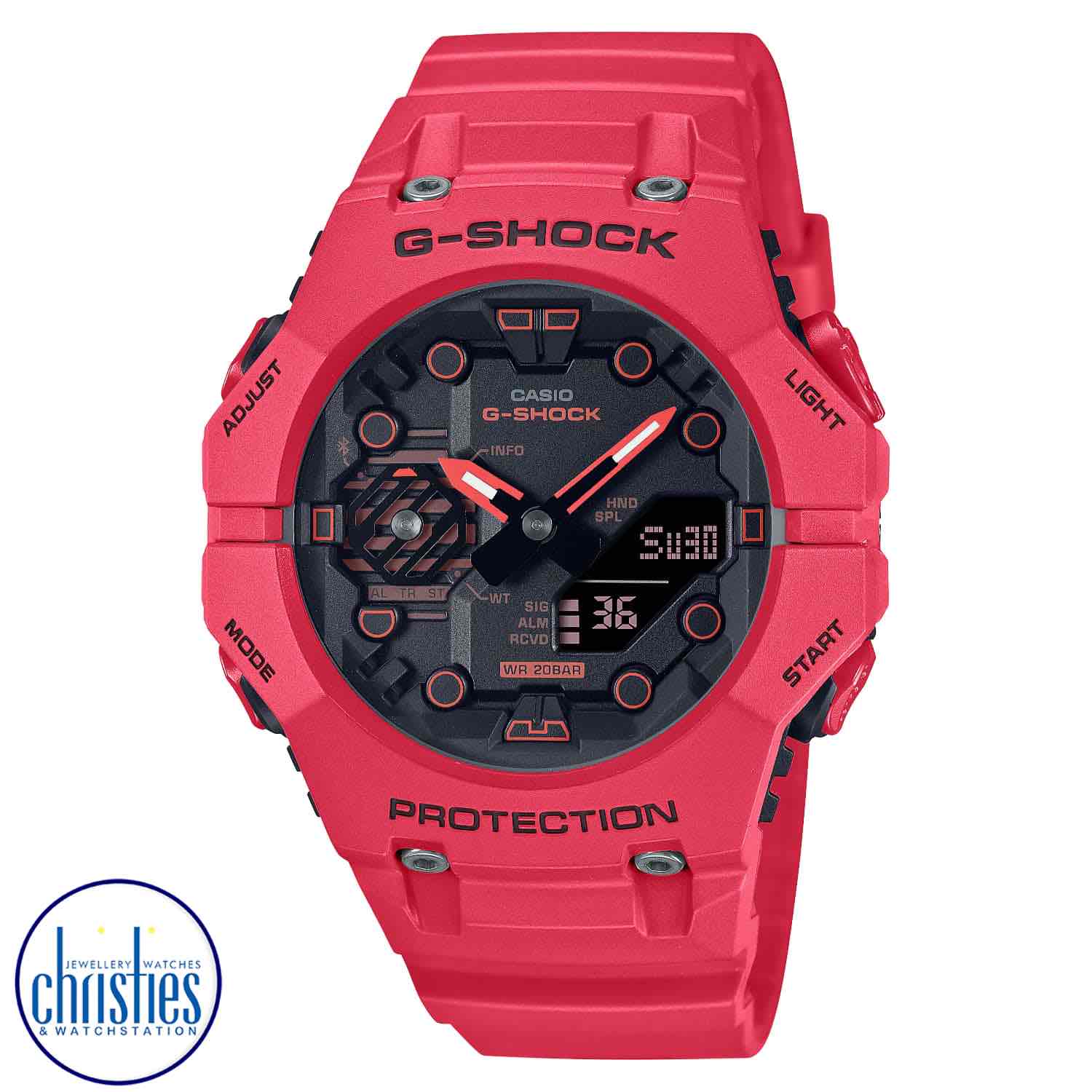 GAB001-4A G-Shock Smartphone Link Watch. Introducing the GA-B001 line of G-SHOCK watches — Featuring a new toughness-driven design and Smartphone Link functionality. g shock watches price