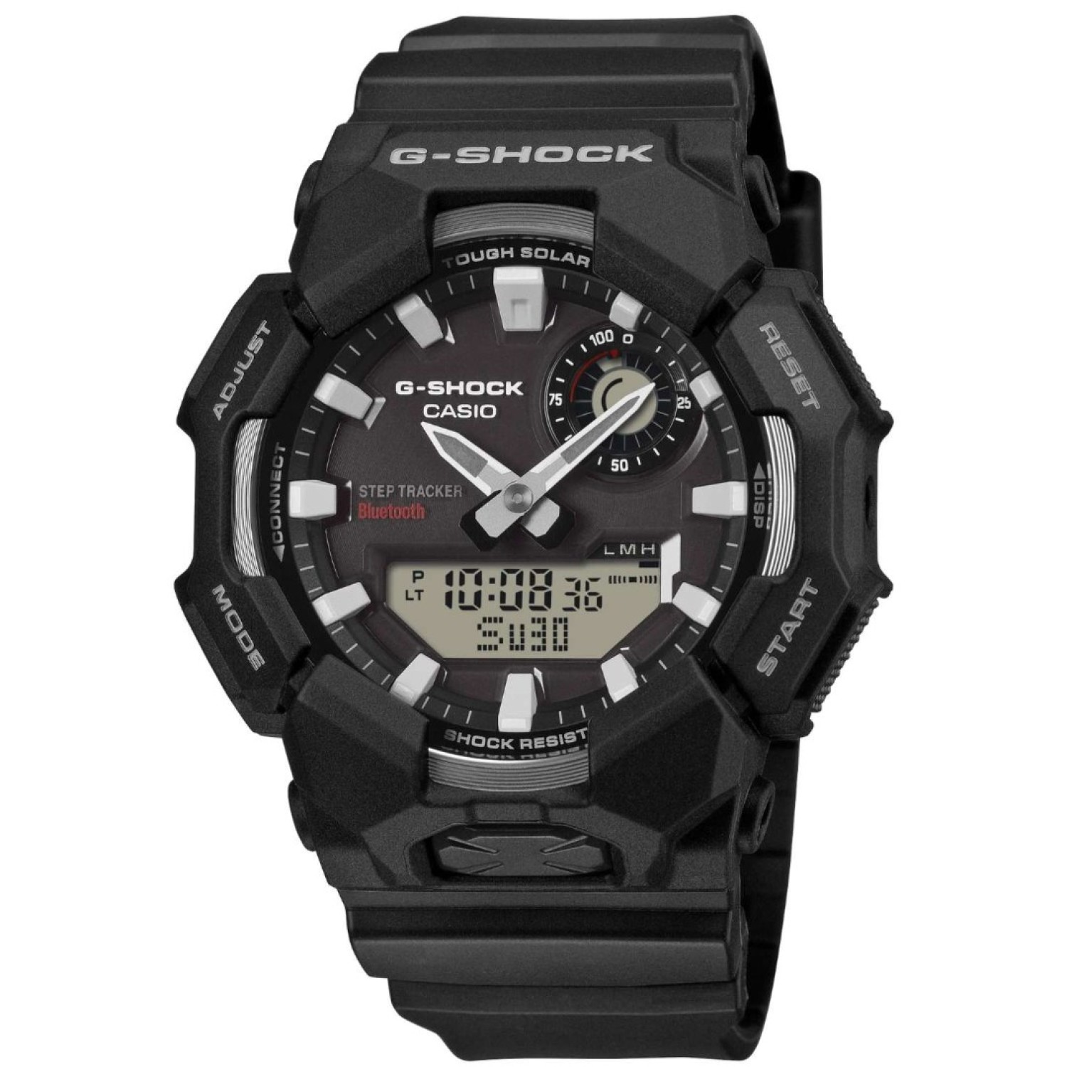 Casio G-Shock GAB010-1A Solar Step Tracker Watch Casio G-Shock GAB010-1A Solar Step Tracker Watch in Black