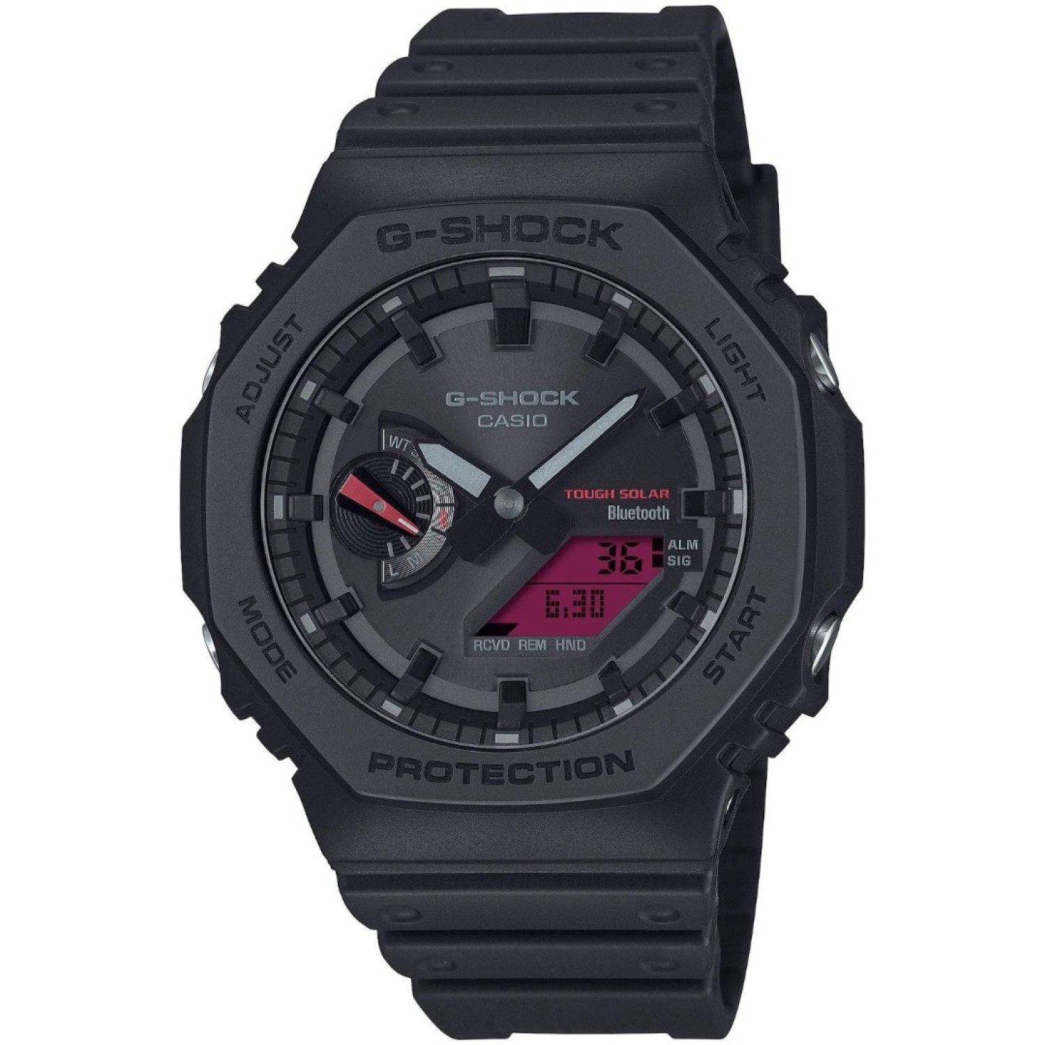 GAB2100BBR-1A G-SHOCK Bluetooth Solar Watch – G-Shock GAB2100BBR-1A G-SHOCK Bluetooth Solar Watch by G-Shock