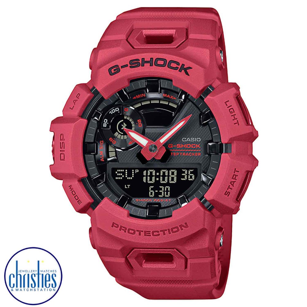 GBA900RD-4A G-SHOCK G-Squad Sports Watch g-shock watches pascoes
