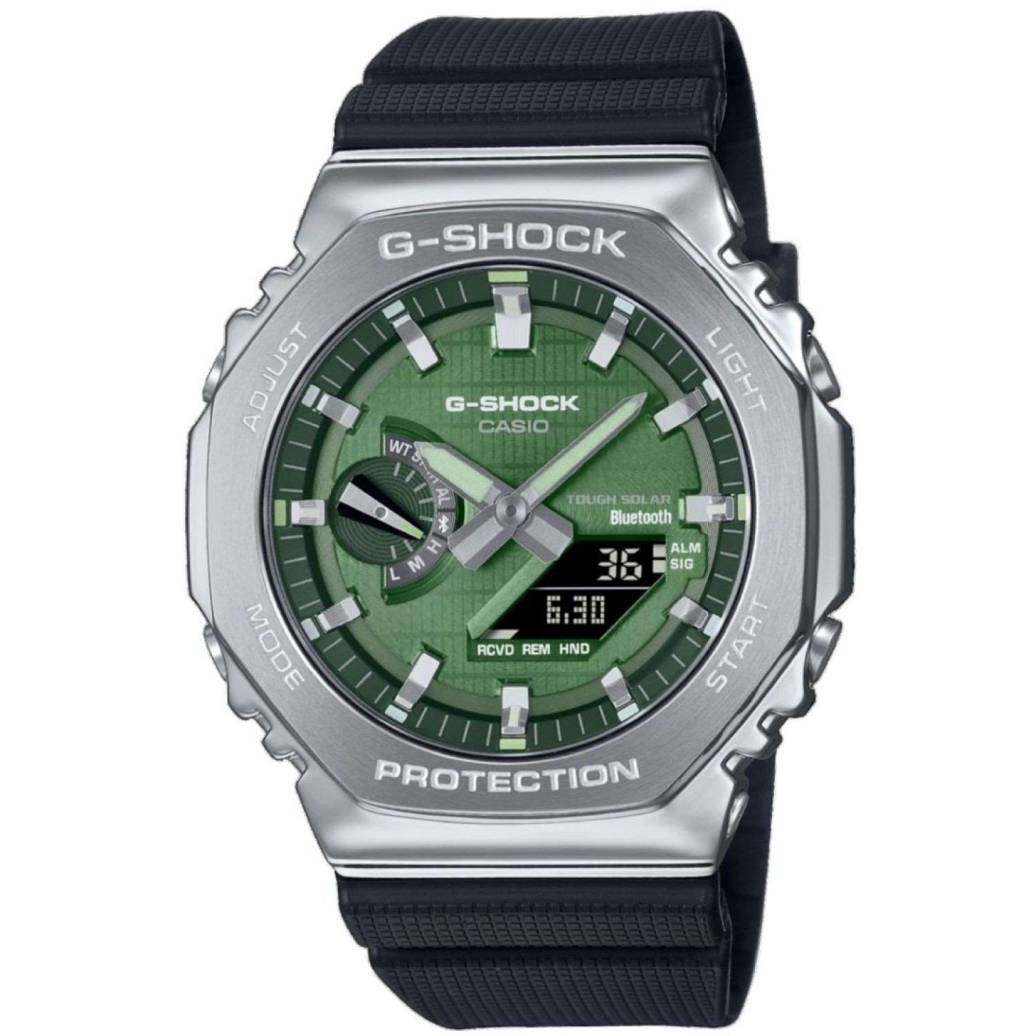 Christies Jewellery - GBM2100A-1A3 G Shock Watch - Durable Style with Bluetooth Connectivity GBM2100A-1A3 G Shock Watch: Durable Design with Bluetooth Connectivity and Tough Solar Charging
