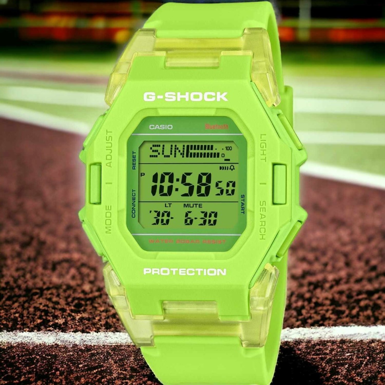Christies Jewellery - GDB500S-3D G-Shock Step Tracker Watch Watches Auckland NZ GDB500S-3D G-Shock Step Tracker Watch GD-B500S-3 G-Shock Christmas Sale | FREE Delivery | Gear up for the holidays with G-Shock: rugged precision meets festive discounts for a timepiece that stands out.