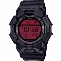 GD010BBR-1D G-Shock Black and Bold Red Digital Watch