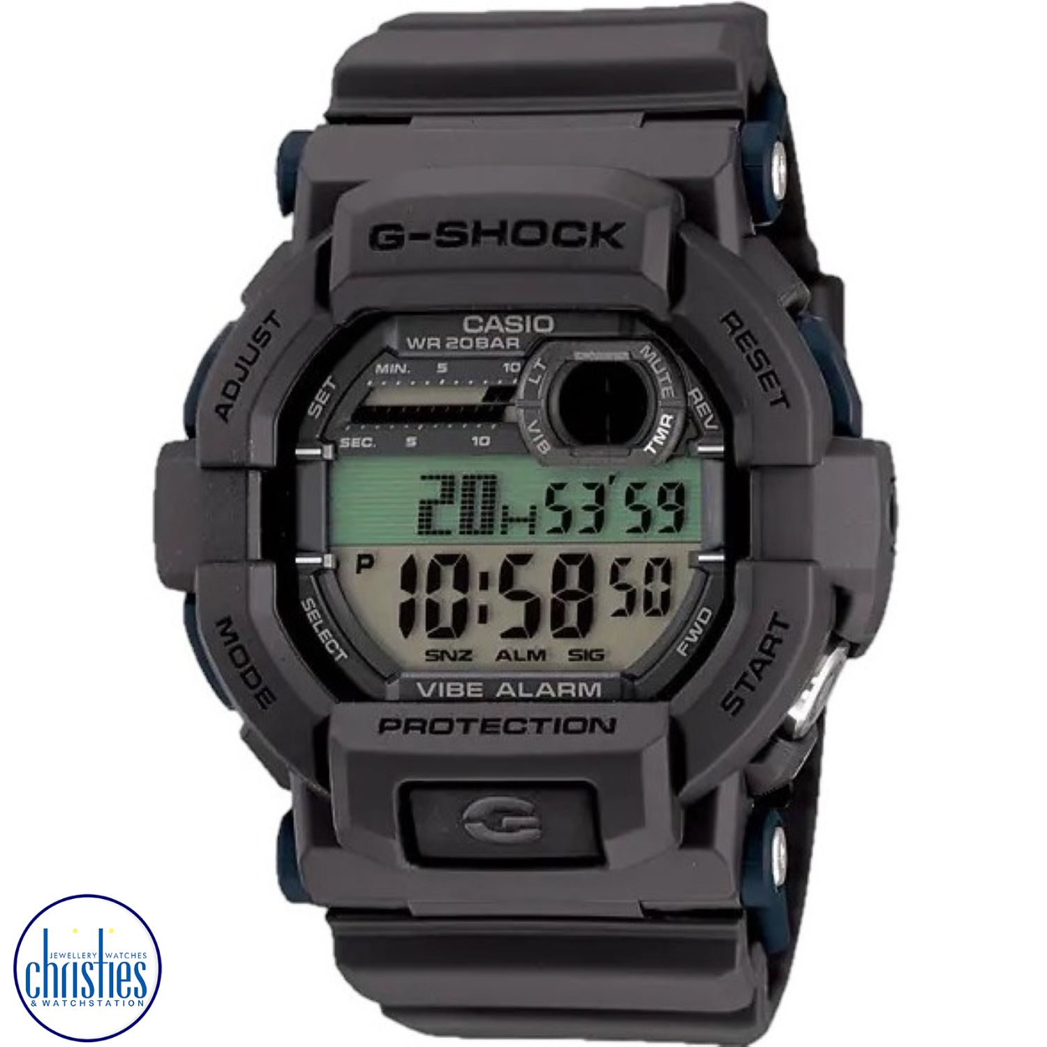 Christies Jewellery - GD350-8D Digital Grey G-Shock Watches Auckland NZ GD350-8D Digital Grey G-Shock GD-350-8 Watches Auckland