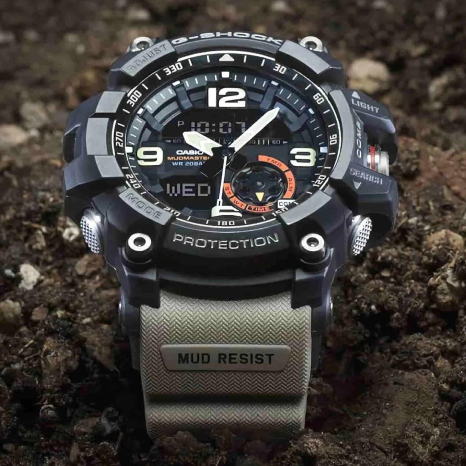 GG1000-1A5 G-Shock MUDMASTER Twin Sensor GG1000-1A5 Afterpay G-Shock GG1000-1A5 G-Shock MUDMASTER Twin Sensor. This is the latest new addition to the MASTER OF G MUDMASTER Series, now available instore and online at Christies, was created especially for this whose work takes it into areas where piles of rubble, dirt, and d