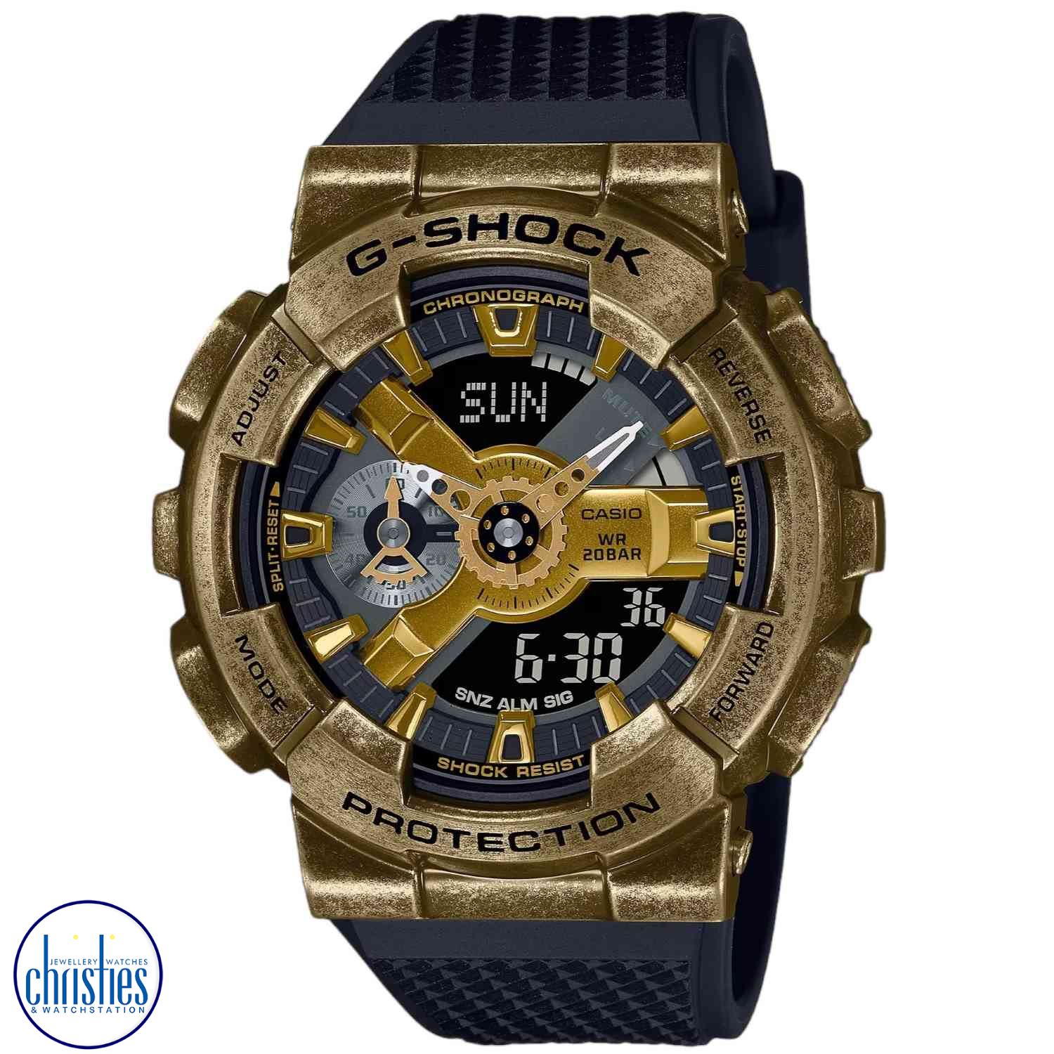 GM110VG-1A9 G-Shock Analog-Digital 110 SERIES G-Shock Watches NZ