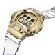 GM6900SG-9 G-Shock Gold Ingot Series Watch GM-6900SG-9 GM6900SG-9 G-Shock Gold Ingot Series Watch. Introducing three additions to the G-SHOCK Metal Covered lineup with stainless steel bezels that have been designed based on a GOLD INGOT motif. Base models are the digital-analog combination GM-110, the GM-5600