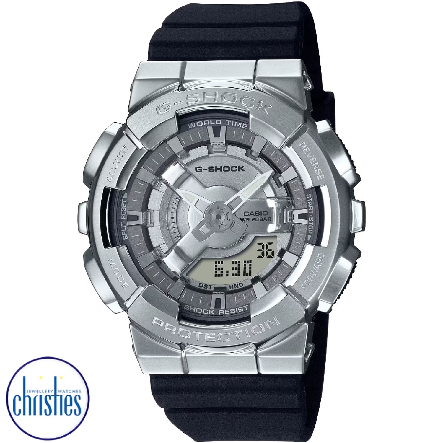 GMS110PG-1A G-Shock ANA-DIGI Watch Baby-G prices nz GMS110PG-1A G-Shock ANA-DIGI Watch. Go metal-clad in total comfort — with the popular GM-110 analog-digital combination G-SHOCK, now in an even slimmer, more compact construction. Baby-G watches price