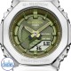 GMS2100-3A G-SHOCK Womens Carbon Core Metal Clad Watch GM-S2100-3A Afterpay GSHOCKNZ GMS2100-3A G-SHOCK Unisex Carbon Core Metal Clad Watch. Go slim, clean and bold with a mid-sized G-SHOCK in a metal-clad octagonal take on the original iconic design. Forged in stainless steel with rounded hairline finish, the strong bezel says super styl