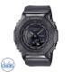 GMS2100B-8A G-SHOCK Unisex Carbon Core Metal Clad Watch. Go slim, clean and bold with a mid-sized G-SHOCK in a metal-clad octagonal take on the original iconic design. Forged in stainless steel with rounded hairline finish, the strong bezel says super sty