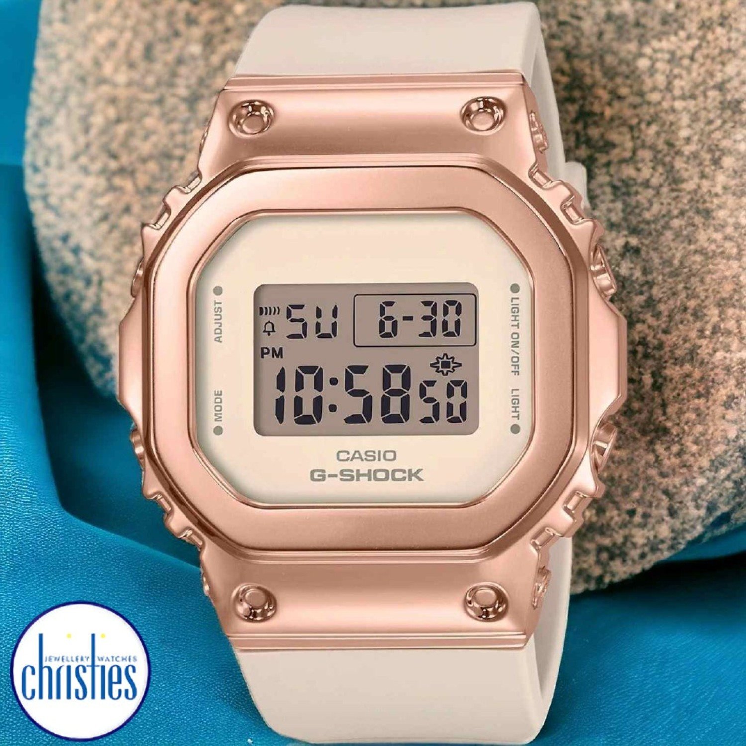 GMS5600PG-4D G-Shock Womens Metal  Bezel Watch  | FREE Delivery | G-Shock: rugged precision meets festive discounts for a timepiece that stands out.