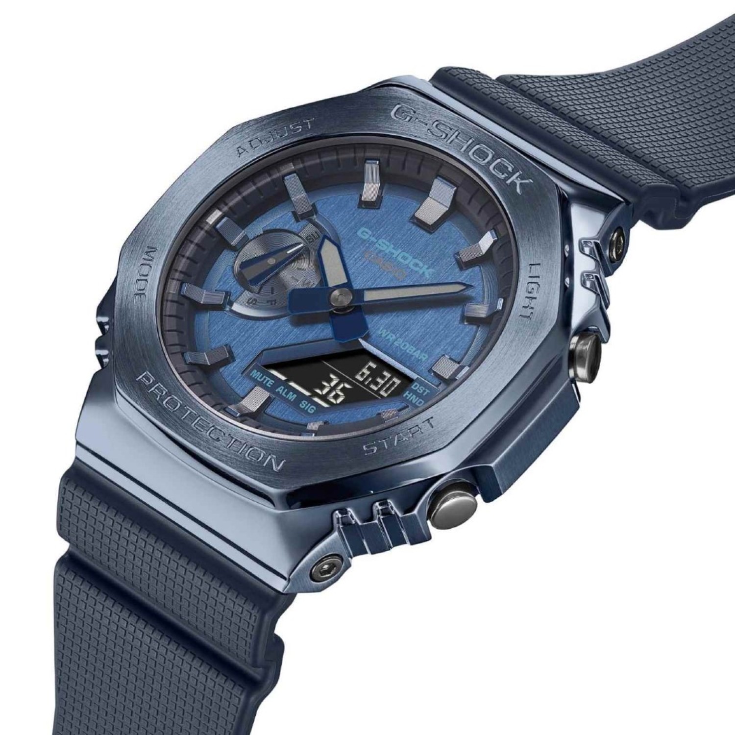 GM2100N-2A G-SHOCK Carbon Core Metal Clad Watch GM-2100N-2A Afterpay GSHOCKNZ GM2100N-2A G-SHOCK Carbon Core Metal Clad Watch. Go sleek, sharp and bold with a G-SHOCK standard-bearer in a metal-clad octagonal take on the original iconic design. Forged in stainless steel with rounded hairline finish, the strong bezel says super styl