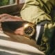 Casio G-Shock GM2100YMG-9A Gold Metallic Watch Front View