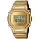GM5600YMG-9D G-Shock G-Steel Watch by G-Shock With Gold plated metal bezel and Gold Polished Silicon Band