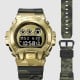 Casio G-Shock GM6900G-9D Gold Camouflage Digital Watch front view