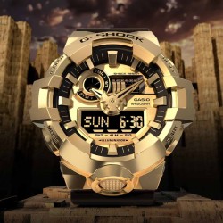 GM700G-9A Casio G Shock– Gold-Tone Toughness Meets Timeless Style