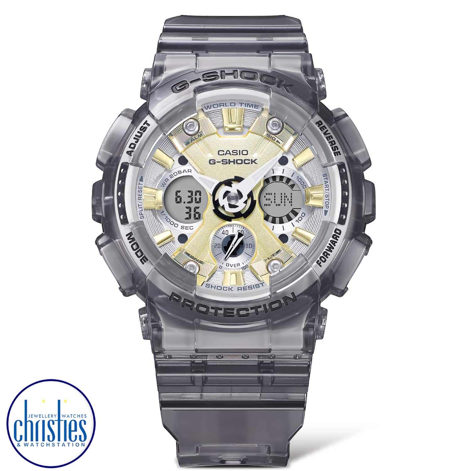 GMAS120GS-8A G-SHOCK  Metallic Translucence Watch men's casio g-shock nz