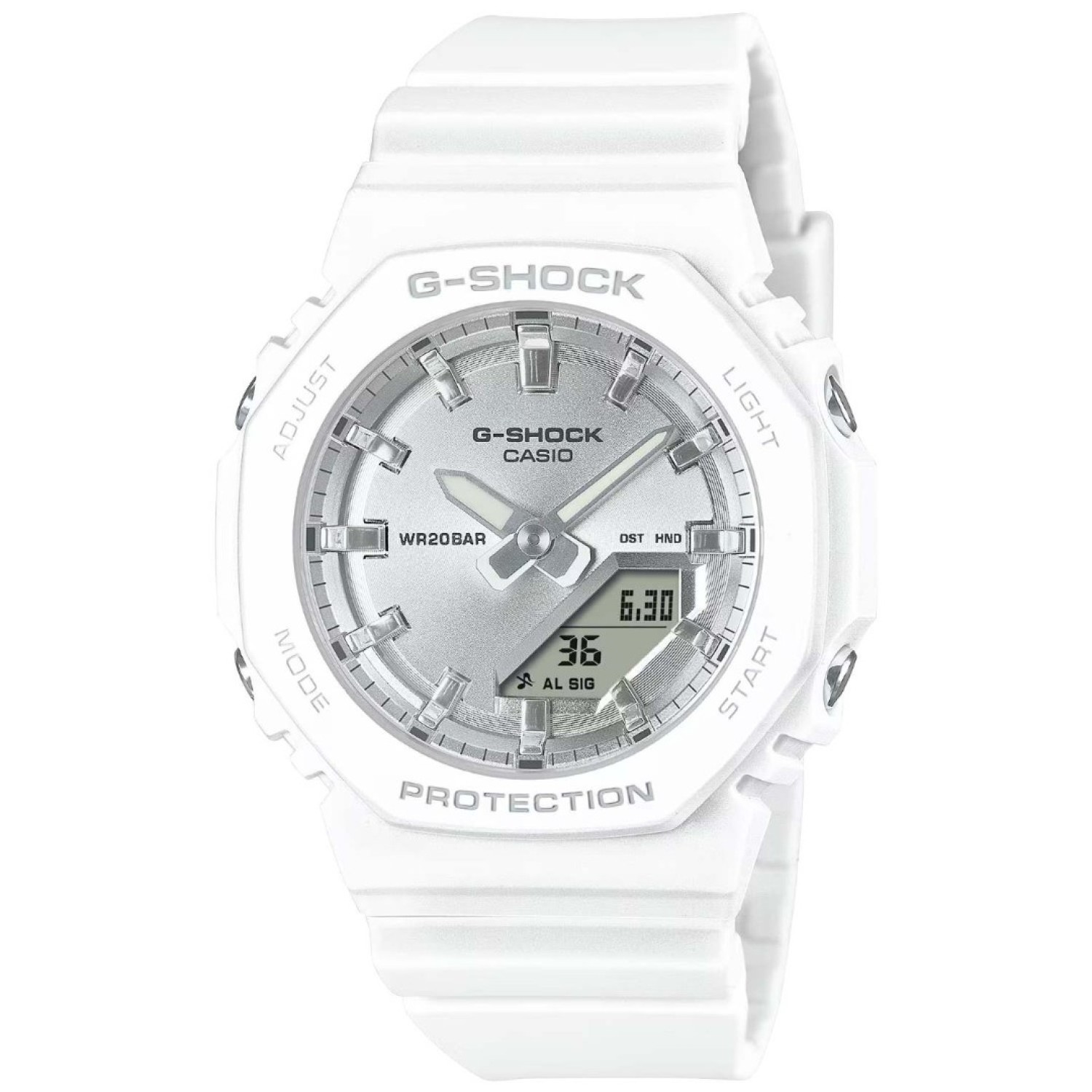 Casio G-Shock GMA-P2100VA-7A Women's Watch - Whitecap Shimmer Silver Dial – G-Shock Casio G-Shock GMA-P2100VA-7A Women's Watch - Whitecap Shimmer Silver Dial by Casio