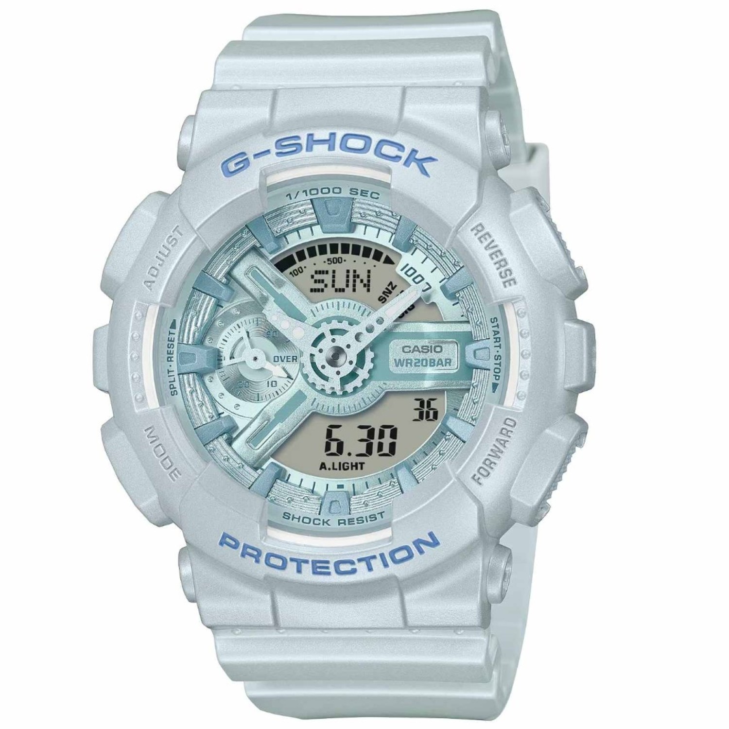 GMAS110ST-2A G-SHOCK Women - SilkTech Blue – G-Shock Christmas Sale | FREE Delivery | Gear up for the holidays with G-Shock: rugged precision meets festive discounts for a timepiece that stands out. GMAS110ST-2A G-SHOCK Women - SilkTech Blue by G Shock