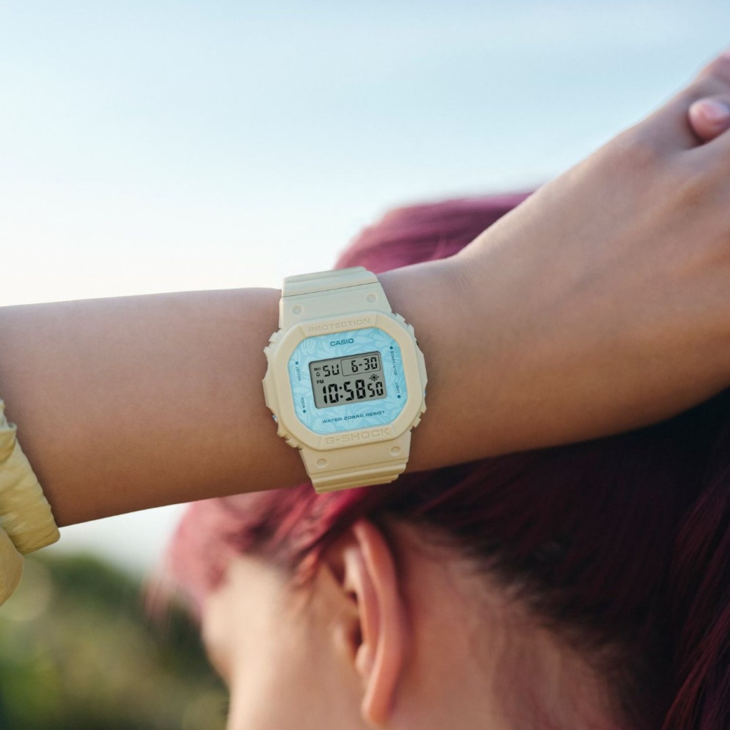 GMDS5600NC-9D Casio G-Shock Women Digital Watch – G-Shock Christmas Sale | FREE Delivery | Gear up for the holidays with G-Shock: rugged precision meets festive discounts for a timepiece that stands out. GMDS5600NC-9D Casio G-Shock Women Digital Watch by G Shock