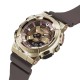 Christies Jewellery - GMS110BP-5A G-Shock Womens Series Auckland NZ GMS110BP-5A G-Shock Womens Series GM-S110BP-5A with Gold ion plated bezel and brown resin band