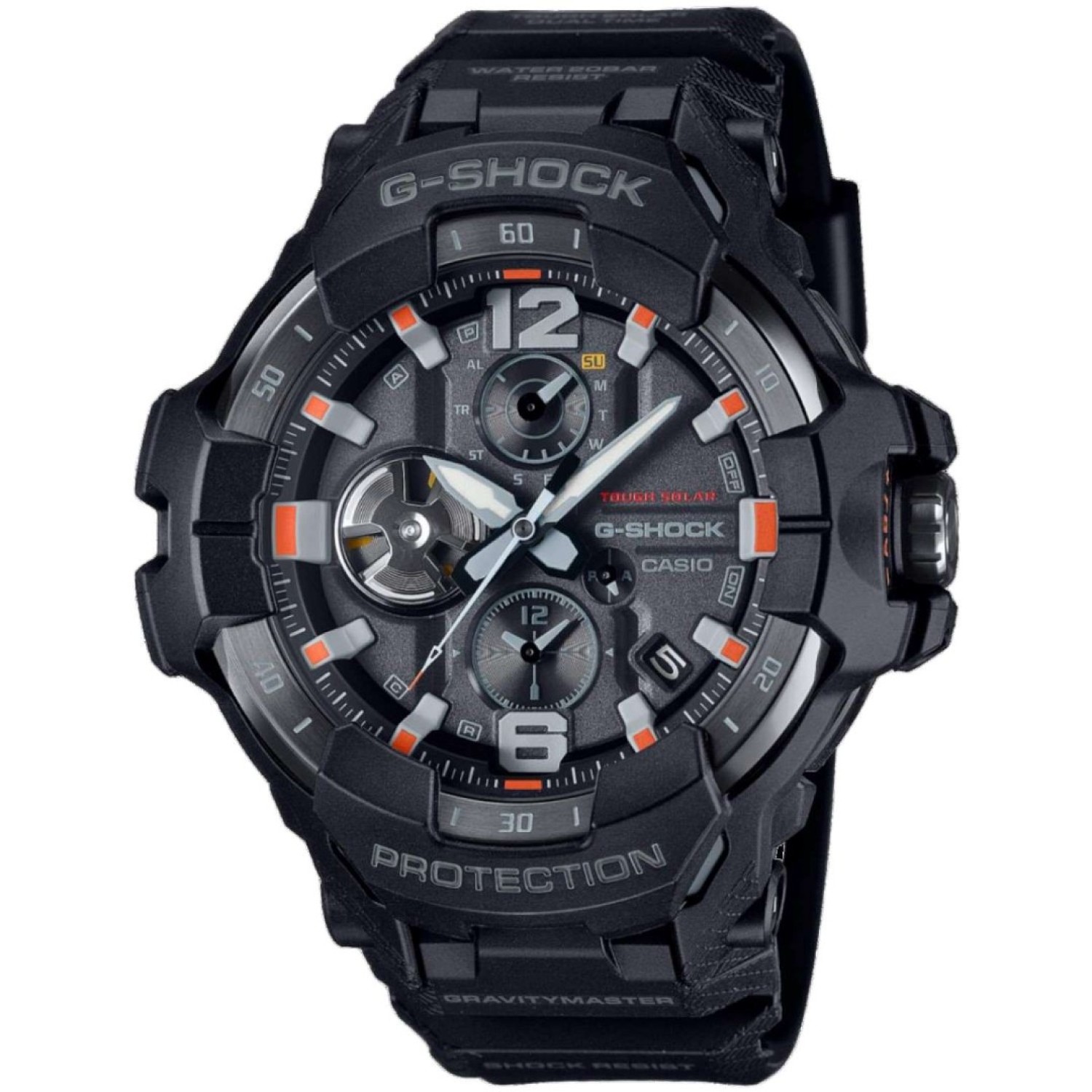 GRB300EC-1A Casio G-Shock Gravitymaster Watch GR-B300EC-1 G-Shock |A carbon core series black casing watch