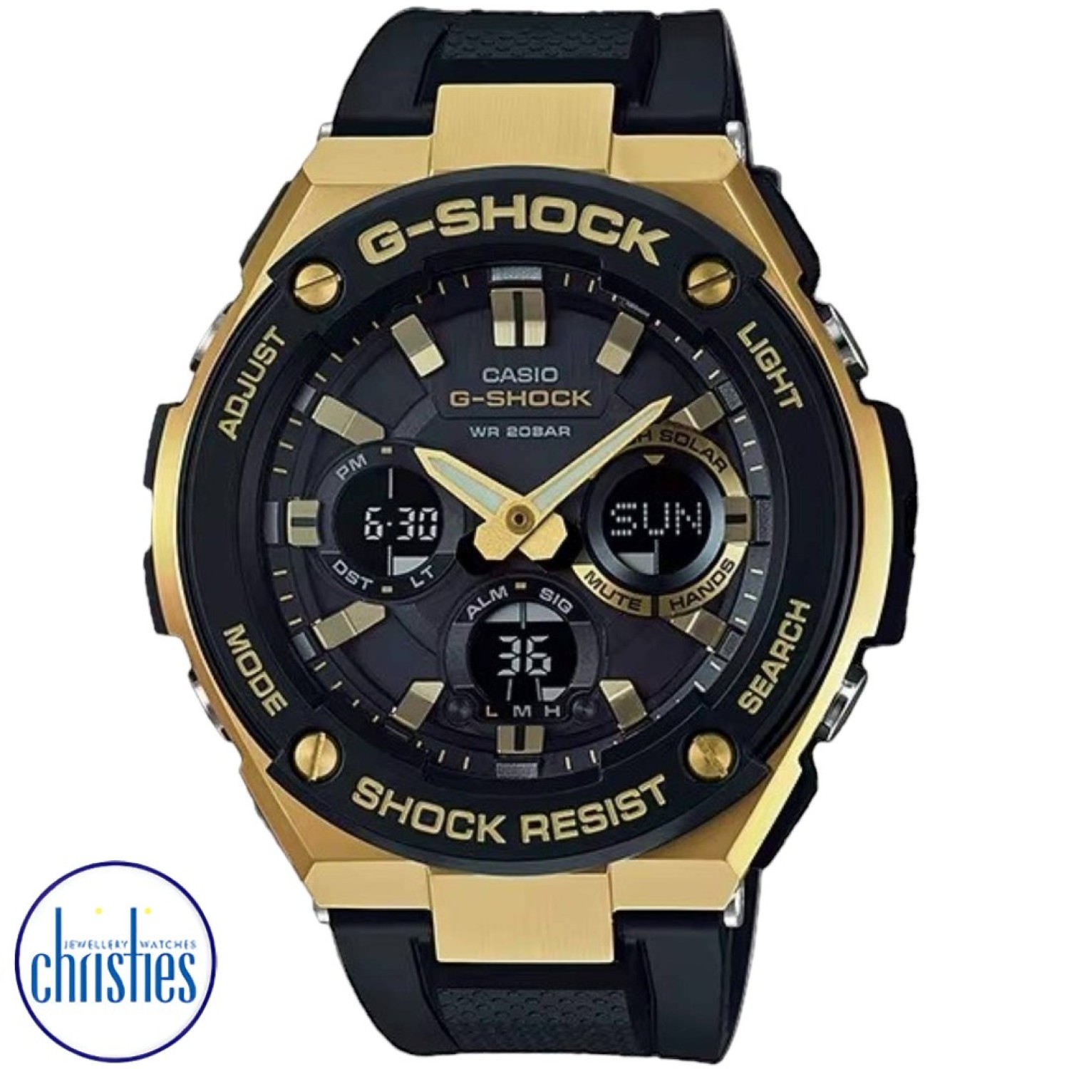 GSTS100G-1A G-Shock G-STEEL Watch GST-S100G-1A G-Shock Christmas Sale | FREE Delivery | Gear up for the holidays with G-Shock: rugged precision meets festive discounts for a timepiece that stands out.