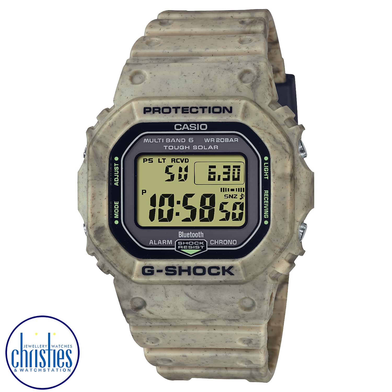 GWB5600SL-5 G-Shock  Watch Sand and Land Series. Trek into the wilderness with a G-SHOCK evoking the rich colours and playful textures of sandy desert lands.