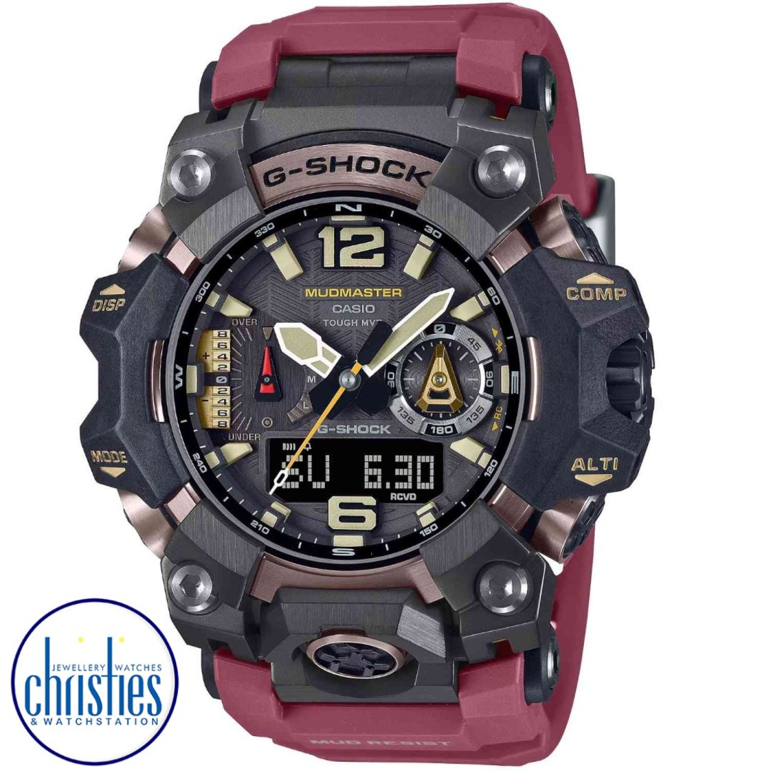 GWGB1000-1A4 G-SHOCK Mudmaster Watch GWG-B1000-1A4 Watches Auckland