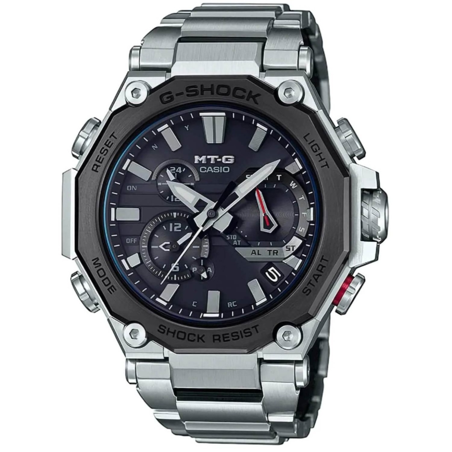 MTGB2000D-1A Casio G-Shock Carbon Core Watch MTG-B2000D-1A MTGB2000D-1A Casio G-Shock Carbon Core Watch. These new lightweight metal models, with newly advanced shock-resistant structures, are the latest additions to the MT-G lineup that packs the latest that technology has to offer into shock-resistant designs t