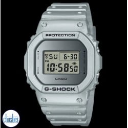 DW5600FF-8D G-SHOCK Retrofuturistic Designs in Metallic Silver
