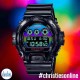 Venture into the Virtual Rainbow, Where cyber tech meets G-SHOCK's tough flow, Explore a colourful spectrum of style, With watches that make your heart smile.