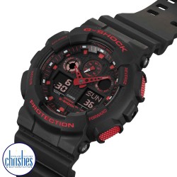 GA100BNR-1A G-Shock Worldtime Watch