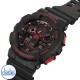 GA100BNR-1A G-Shock Worldtime Watch. Make a bold, powerful statement with the Ignite Red line in the iconic black and fiery red that embodies the ultimate toughness of the G-SHOCK brand. g shock watches price