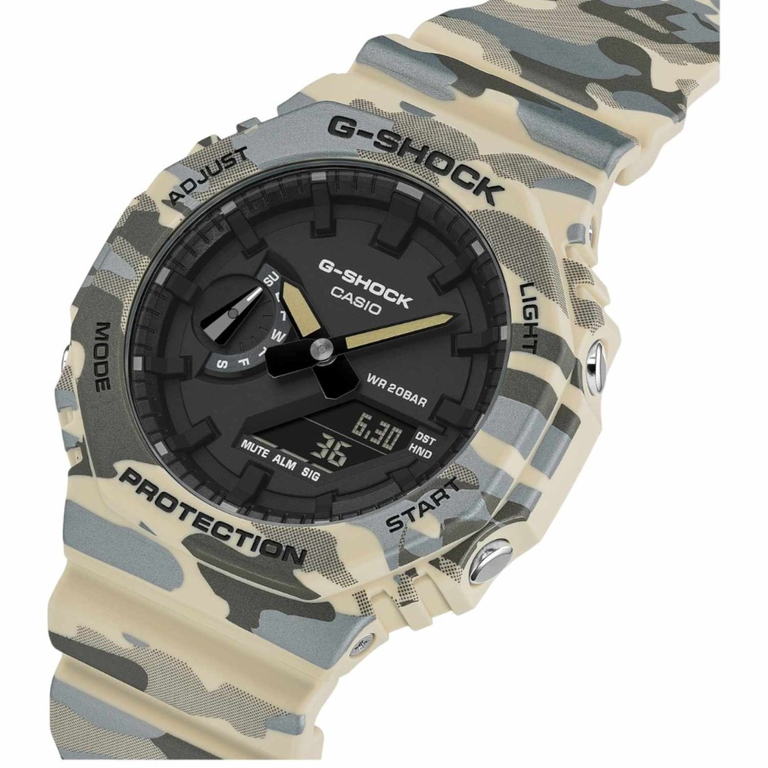 GA2100CM-5A G-Shock Digital-Analog Camouflage Watch – G-Shock GA2100CM-5A G-Shock Digital-Analog Camouflage Watch by G Shock