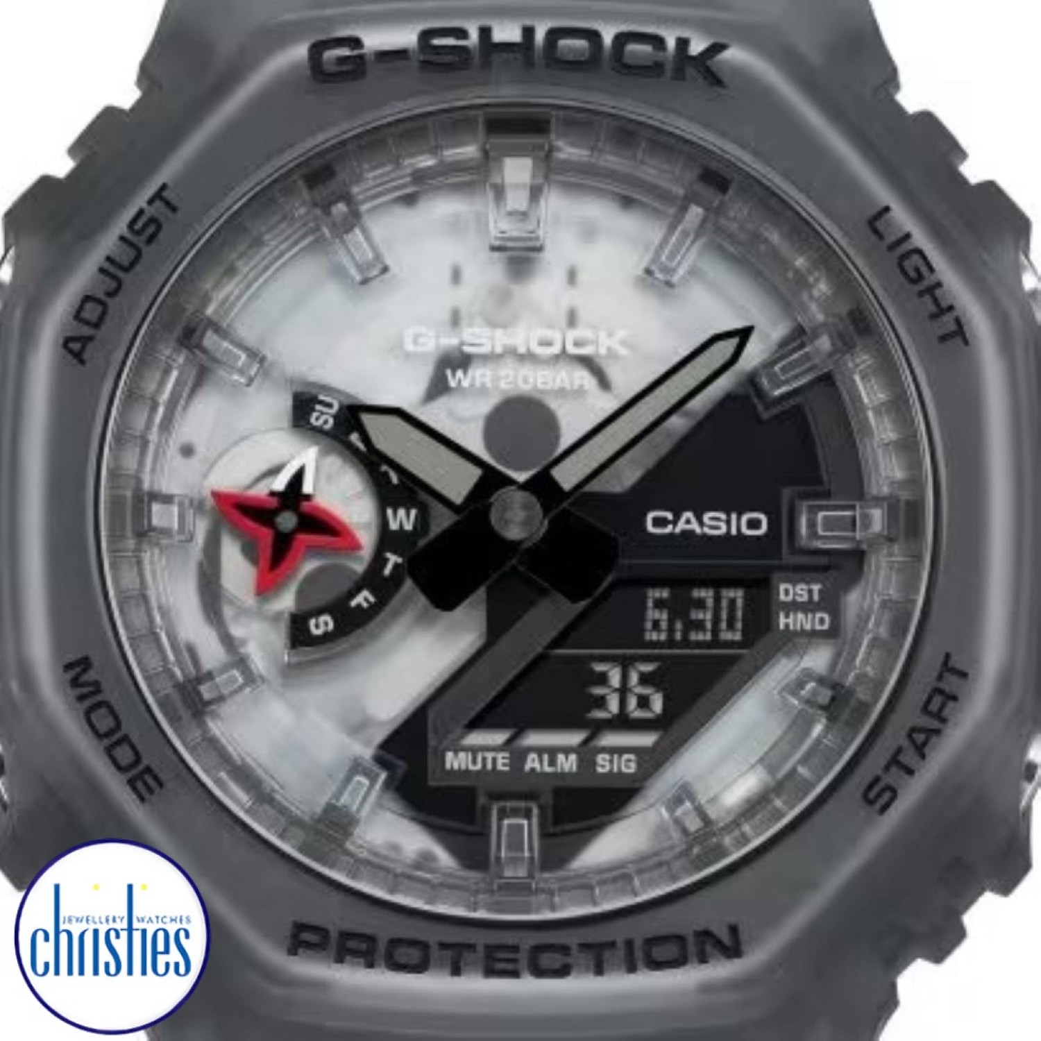 Christies Jewellery - GA2100NNJ-8A G-Shock Ninja Series Watch Watches Auckland NZ GA2100NNJ-8A G-Shock Ninja Series Watch GA-2100NNJ-8A G-Shock Christmas Sale | FREE Delivery | Gear up for the holidays with G-Shock: rugged precision meets festive discounts for a timepiece that stands out.