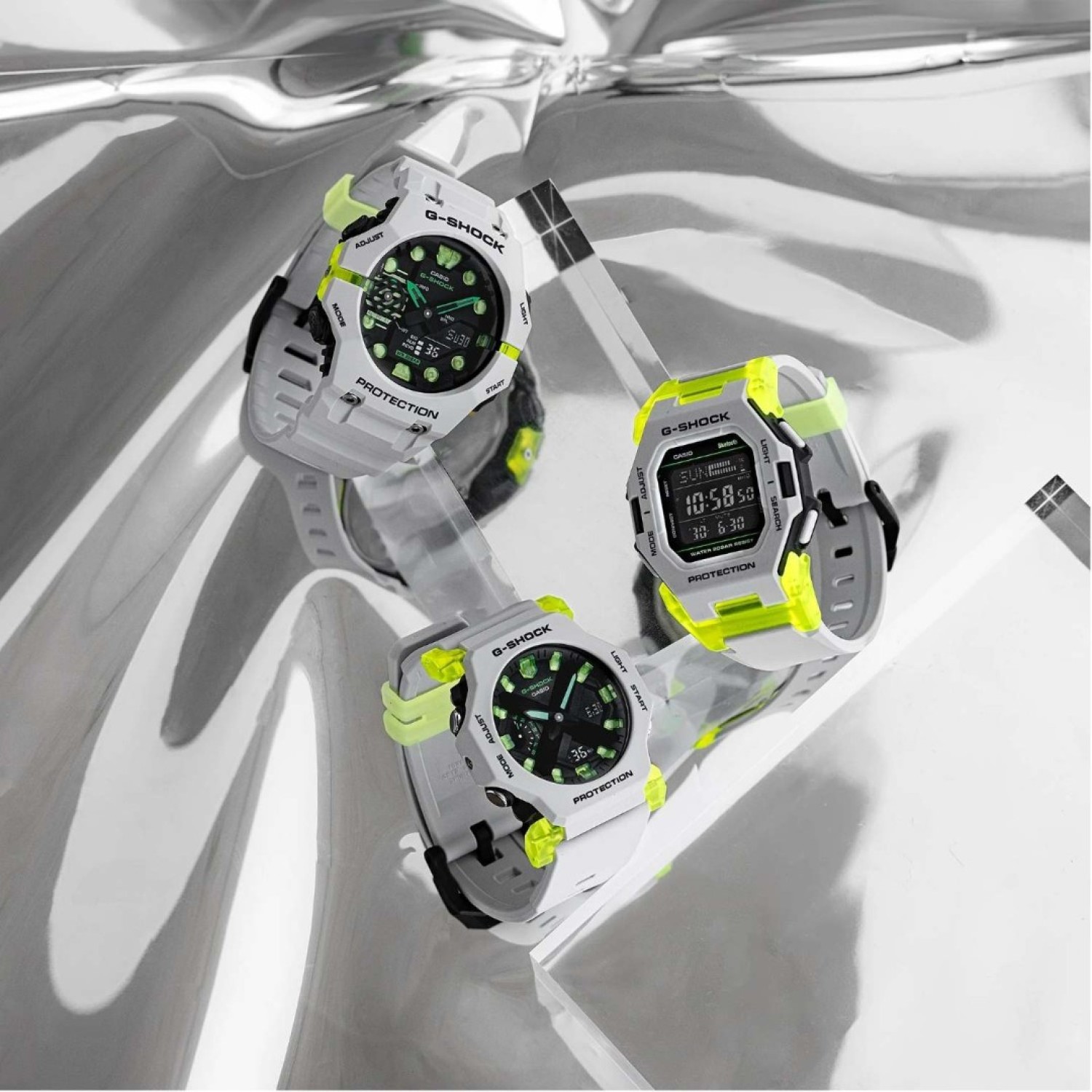 GA2300MW-8a Casio G-SHOCK – Arctic Neon Series by G Shock