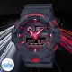 GA700BNR-1A Casio G-SHOCK Worldtime Watch. Make a bold, powerful statement with the Ignite Red line in the iconic black and fiery red that embody the ultimate toughness of the G-SHOCK brand. g shock watches price