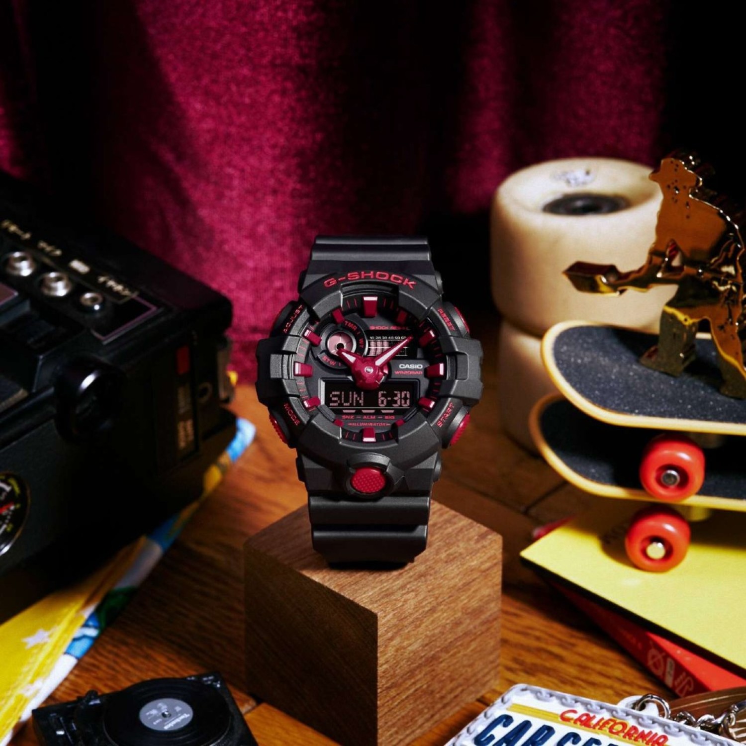GA700BNR-1A Casio G-SHOCK Worldtime Watch g-shock prices nz GA700BNR-1A Casio G-SHOCK Worldtime Watch. Make a bold, powerful statement with the Ignite Red line in the iconic black and fiery red that embody the ultimate toughness of the G-SHOCK brand. g shock watches price