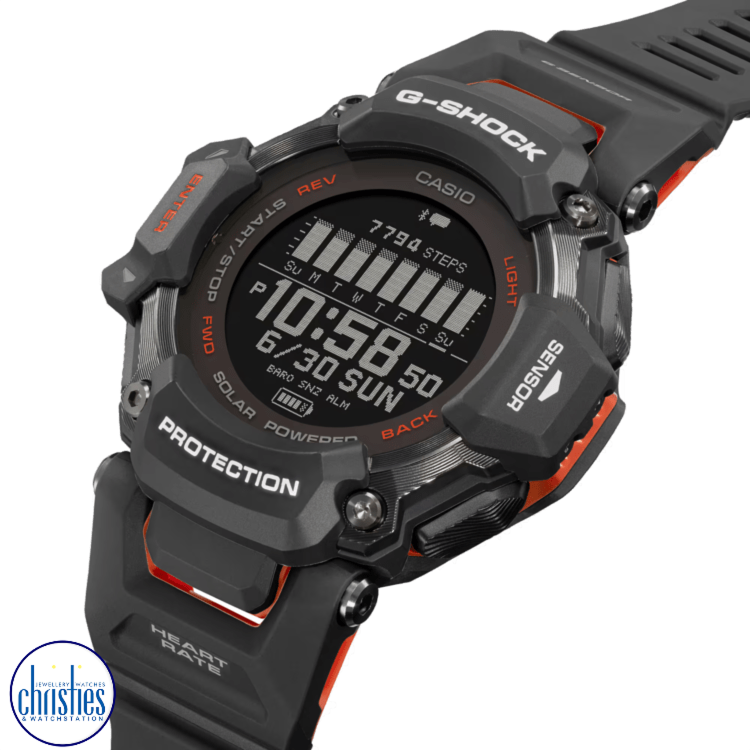 GBDH2000-1A G-Shock G-SQUAD GPS Sports Watch. Christies are excited to announce the launch of the GBD-H2000, the newest addition to the G-SQUAD series of watches.