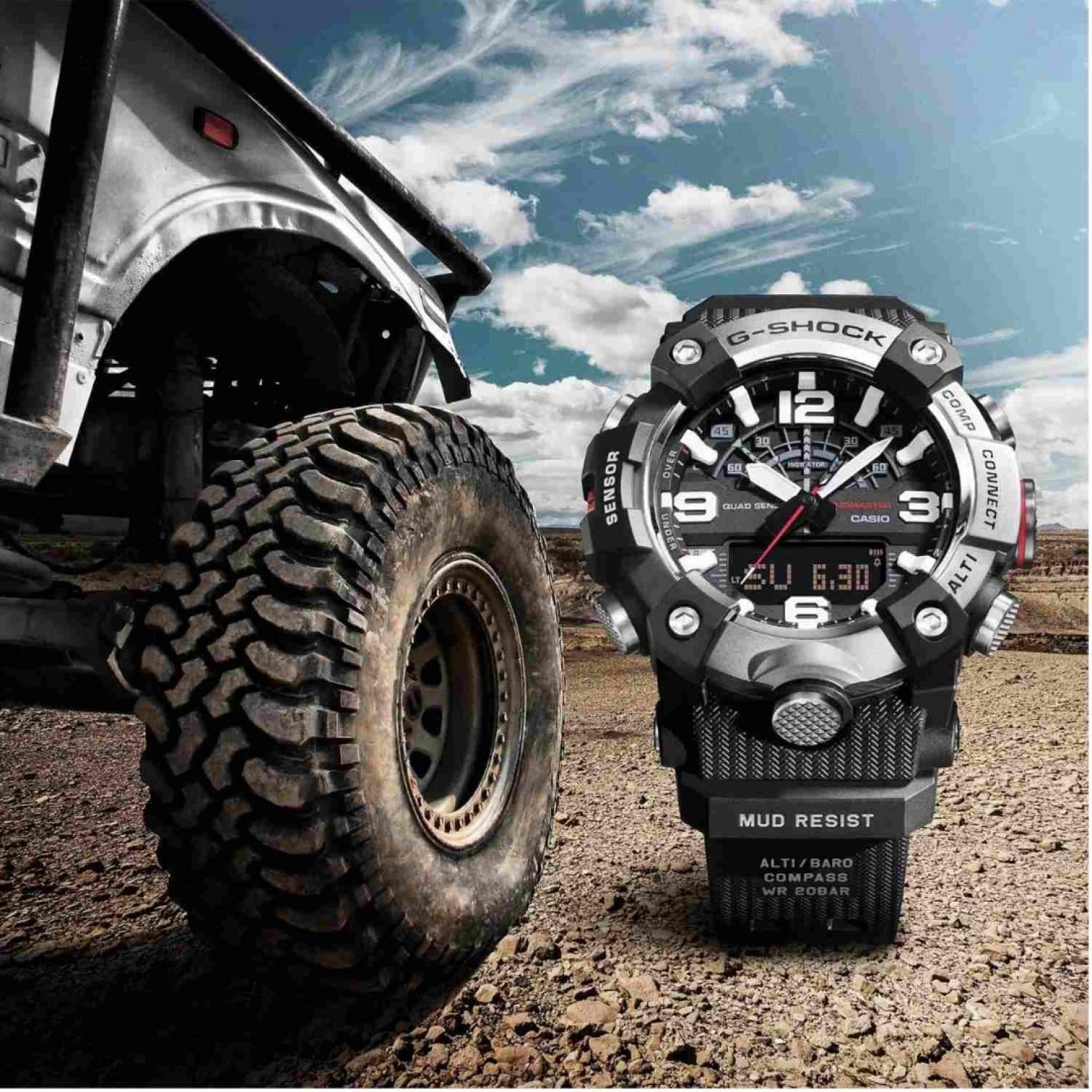GGB100XMB-1A Casio G-Shock MASTER of G Mudmaster – G-Shock | Gear up for the holidays with G-Shock: rugged precision meets festive discounts for a timepiece that stands out. GGB100XMB-1A Casio G-Shock MASTER of G Mudmaster by G Shock