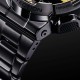 GM110BD-1A9 G-Shock – Shock-Resistant Black Stainless-Steel Watch with Gold Dial