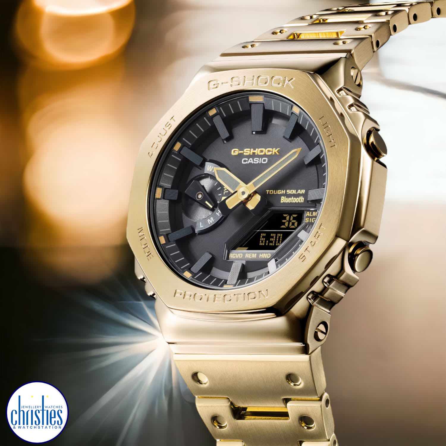 GMB2100GD-9A G-SHOCK Full Metal 2100 Series Watch. unique engagement rings nz  Experience the perfect blend of luxury and durability with our latest addition to the ever-evolving 2100 series of watches, inspired by the pioneering G-SHOCK DW-5000C.