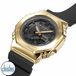 GMS2100GB-1A Casio G-Shock Black Gold Watch