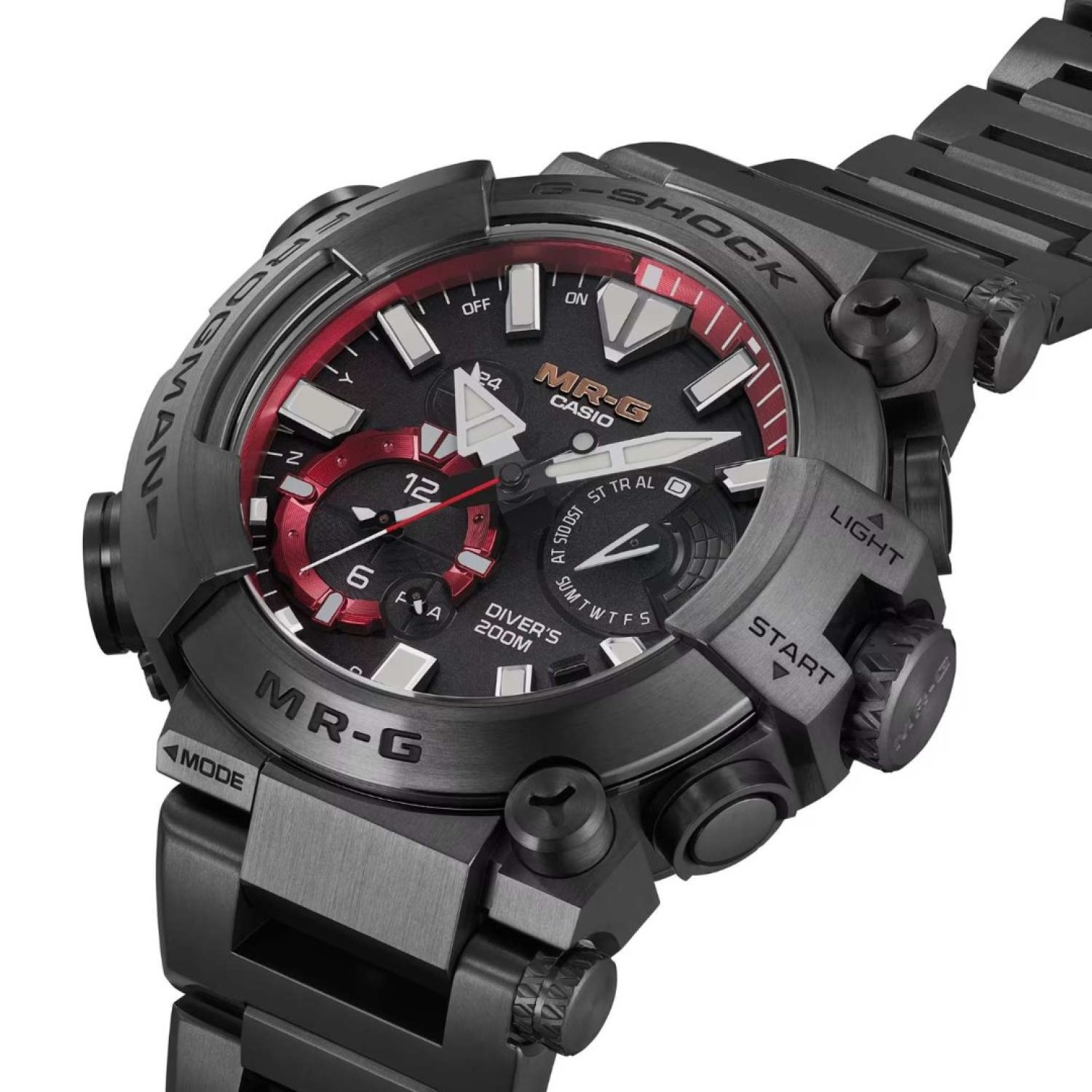 Christies Jewellery - MRGBF1000B-1A G-SHOCK Frogman Watches Auckland NZ MRGBF1000B-1A G-SHOCK Frogman: Titanium Diver's Watch with ISO 200-meter Water Resistance | FREE Delivery | G-Shock: rugged precision meets festive discounts for a timepiece that stands out.