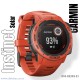 010-02293-21 Garmin Instinct Flame Red Solar Outdoor Adventure Watch. Instinct is a GPS smartwatch built to break convention, conquer the elements and endure longer. It’s now taking battery life to a new level by harnessing the power of the sun. Experienc