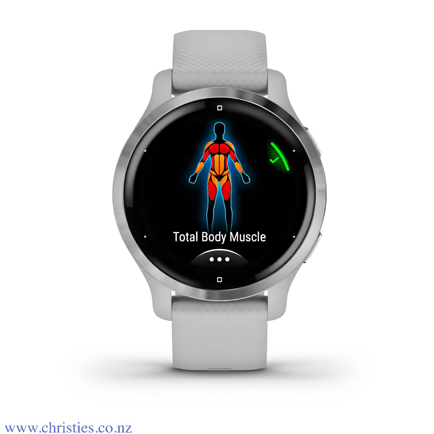 Garmin Venu 2S Silver Stainless Steel Bezel with Mist Gray Case and Silicone Band 010-02429-12 Afterpay Garmin Venu 2S Silver Stainless Steel Bezel with Mist Gray Case and Silicone Band. Mind And Body — Connected By Garmin. When you live healthy, you live better. This smaller-sized GPS smartwatch has advanced health monitoring and fitness features to help y