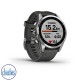 Garmin fenix 7S Watch Silver with Whitestone Band garmin fenix 7 stockists nz